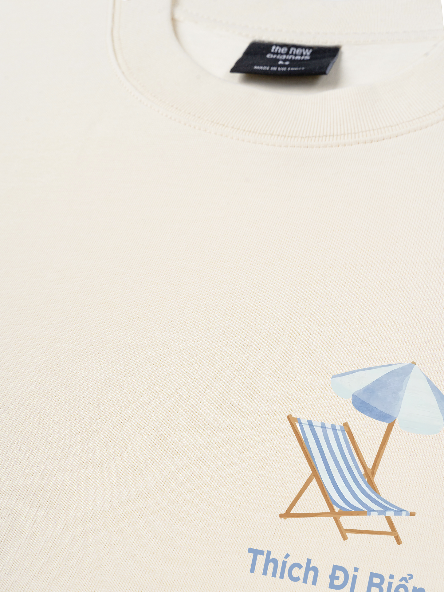 Áo Thun Relaxed Fit Thích Đi Biển