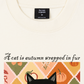 Áo Thun Relaxed Fit Autumn Vibes A Cat