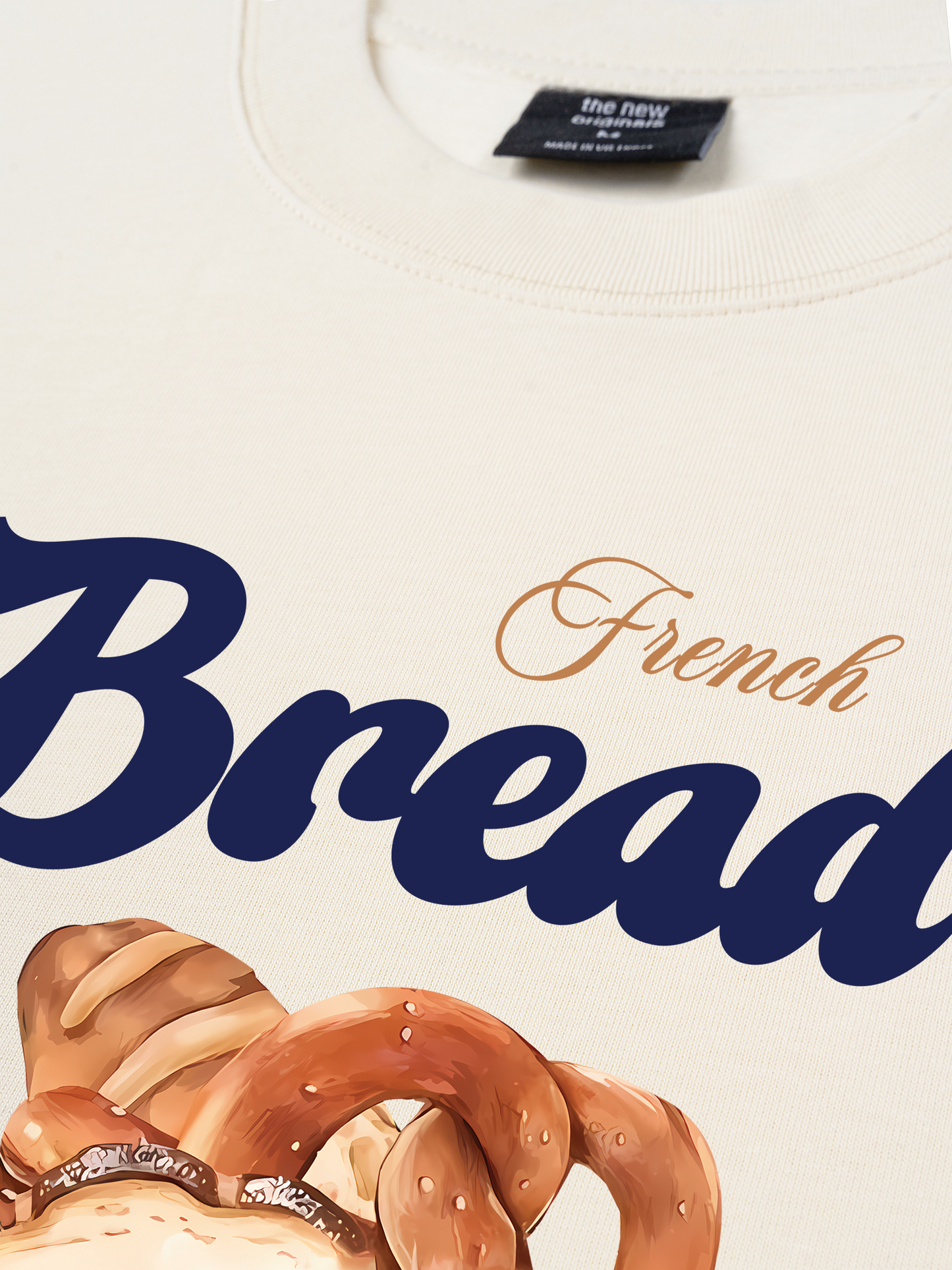 Áo Thun Relaxed Fit Sweet Pastry Tasty Bread