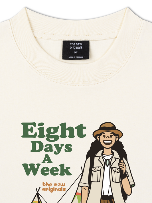 Áo Thun Relaxed Fit Eight Days A Week Girl