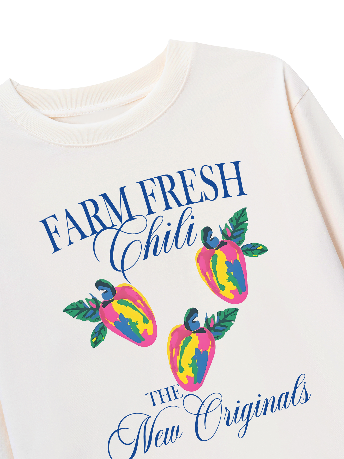 Áo Thun Dài Tay Summer Vibes Farm Fresh Chili