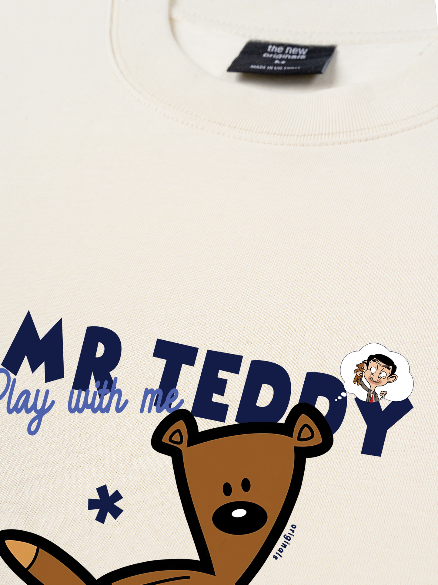 Áo Thun Relaxed Fit Teddy Land Mr Teddy