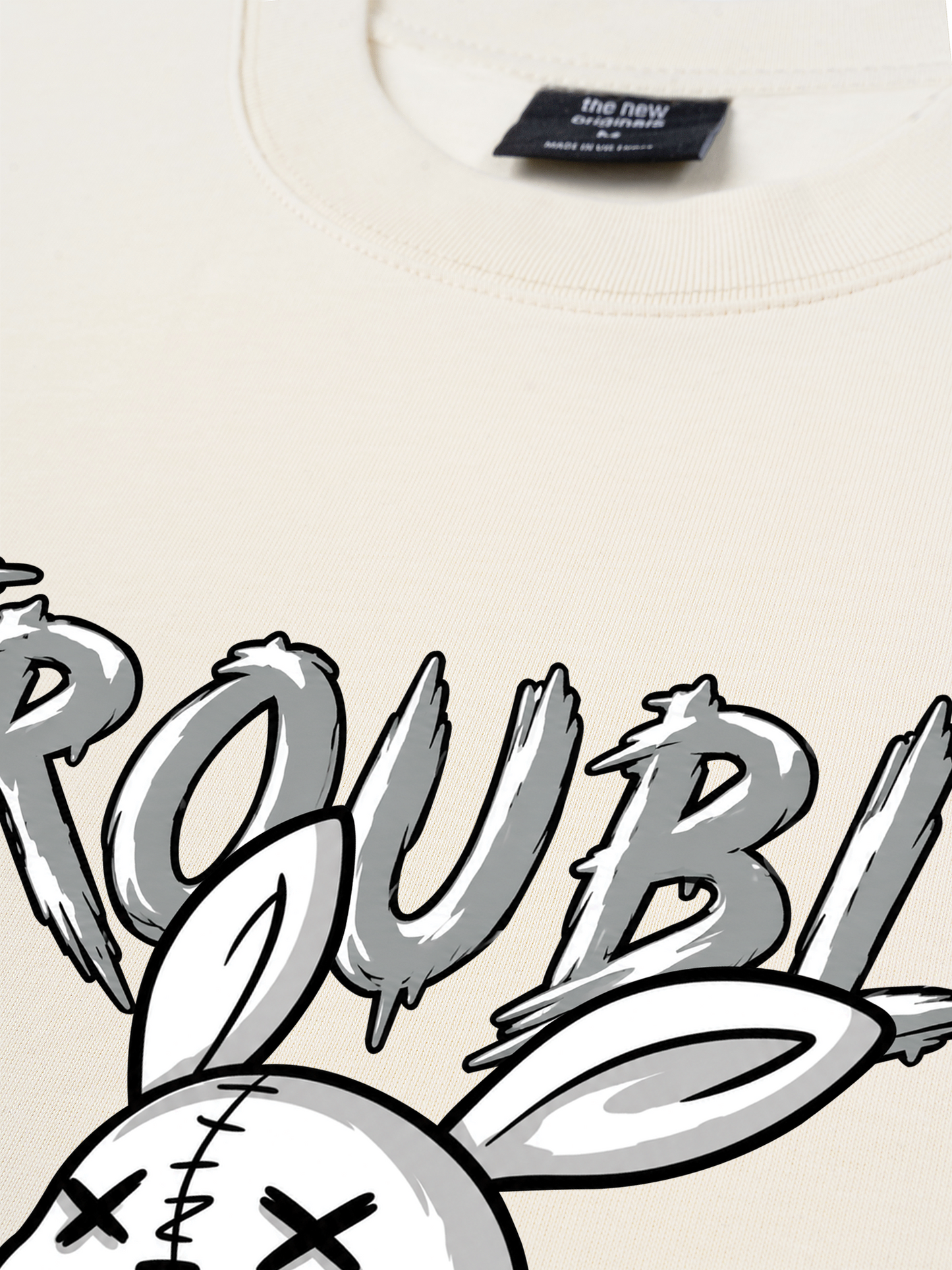 Áo Thun Relaxed Fit Trouble