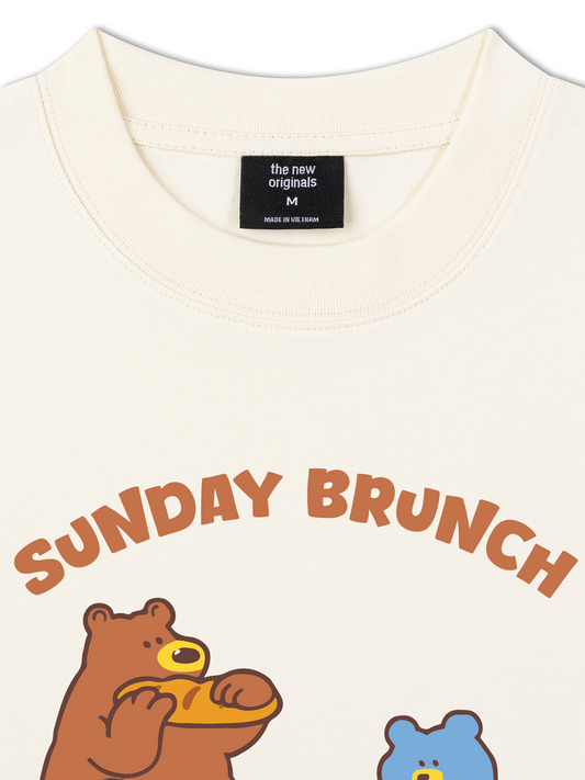 Áo Thun Relaxed Fit Sunday Brunch