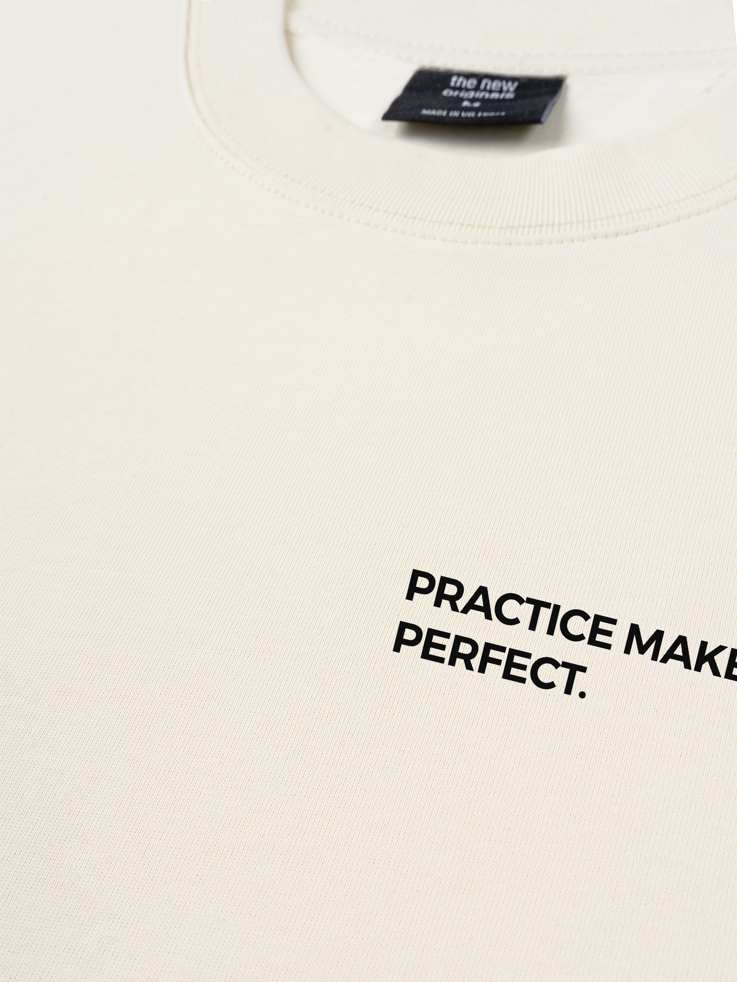 Áo Thun Relaxed Fit Practice Makes Perfect