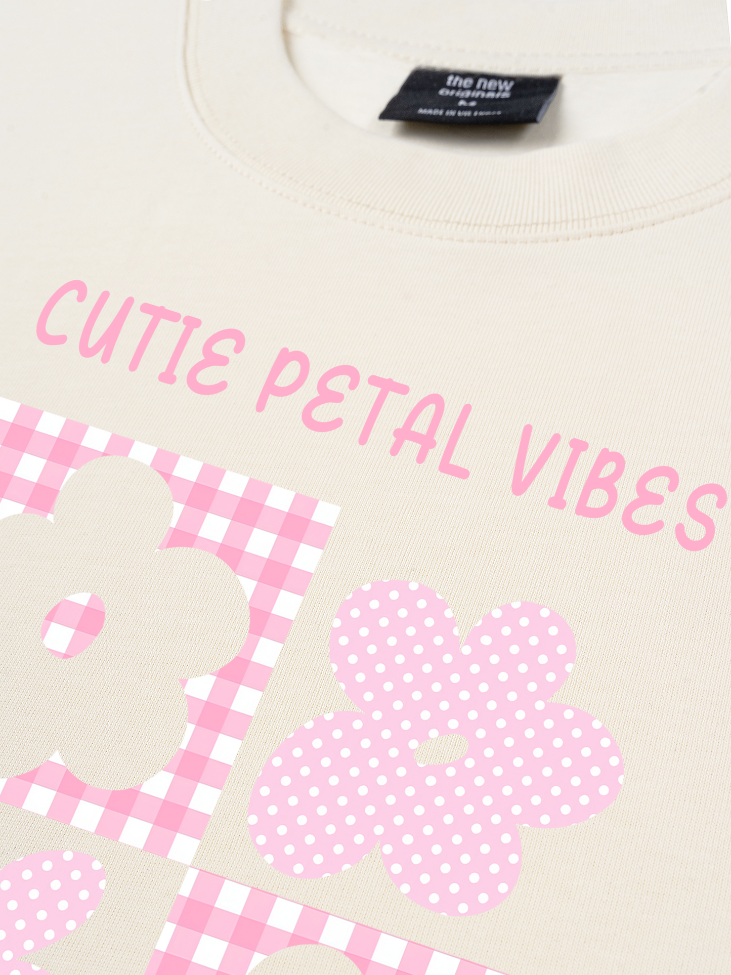 Áo Thun Relaxed Fit Daily Cuties Cutie Petal Vibes