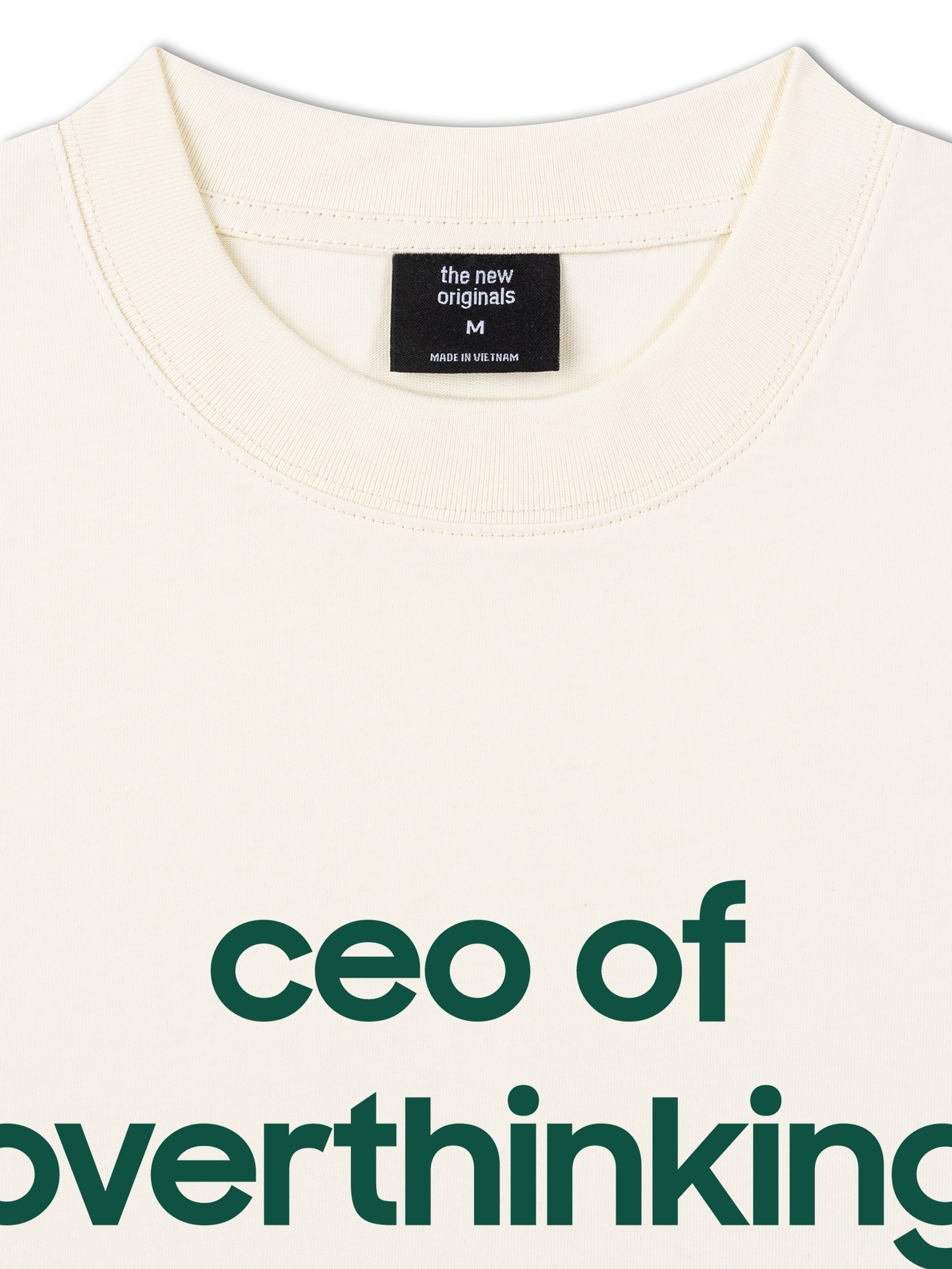 Áo Thun Relaxed Fit Ceo of Overthinking