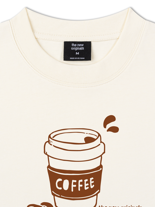 Áo Thun Relaxed Fit My Blood Type Is Coffee