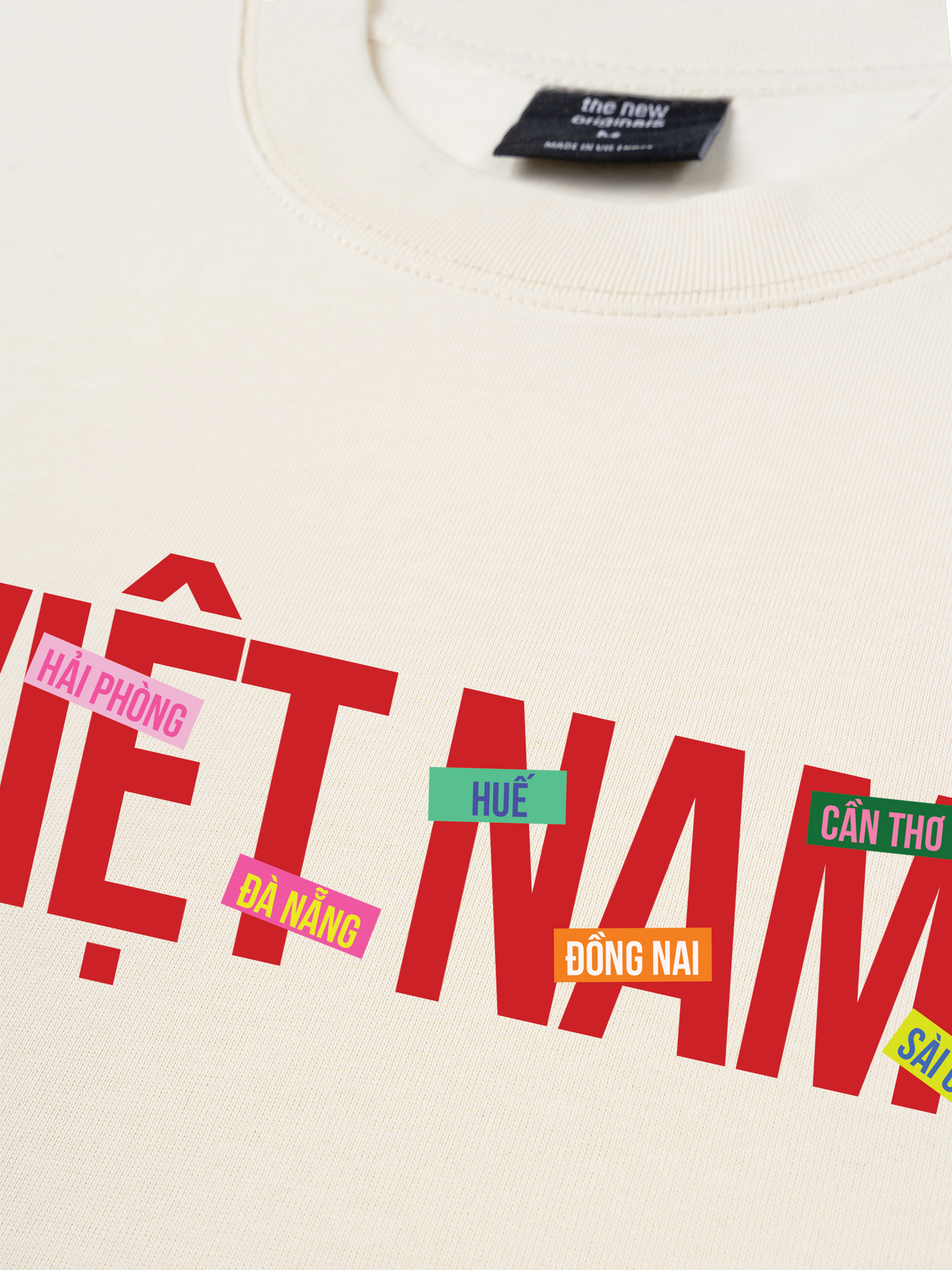 Áo Thun Relaxed Fit Việt Nam 7 Tỉnh Thành
