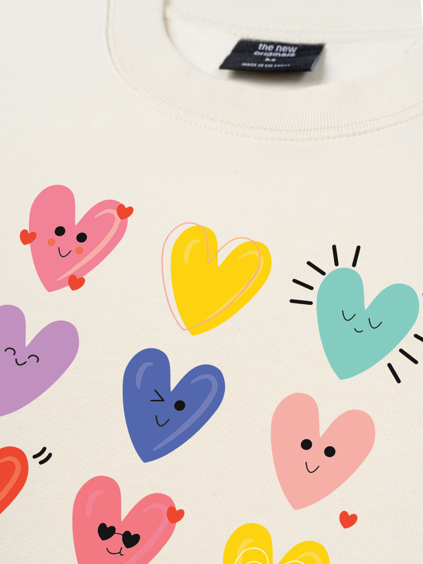 Áo Thun Relaxed Fit Daily Cuties Little Heart Club