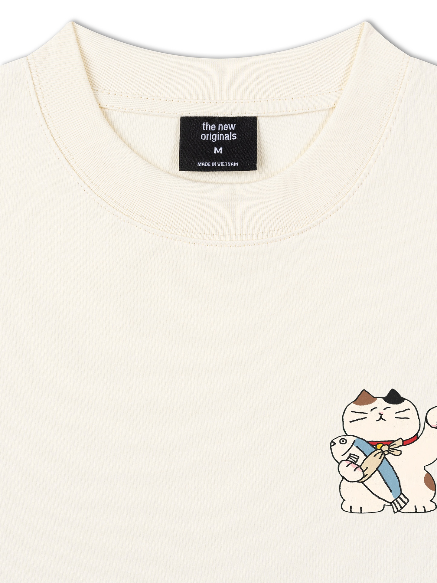 Áo Thun Relaxed Fit Maneki Neko