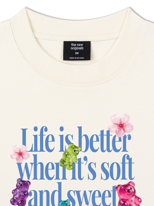Áo Thun Relaxed Fit  Soft and Sweet