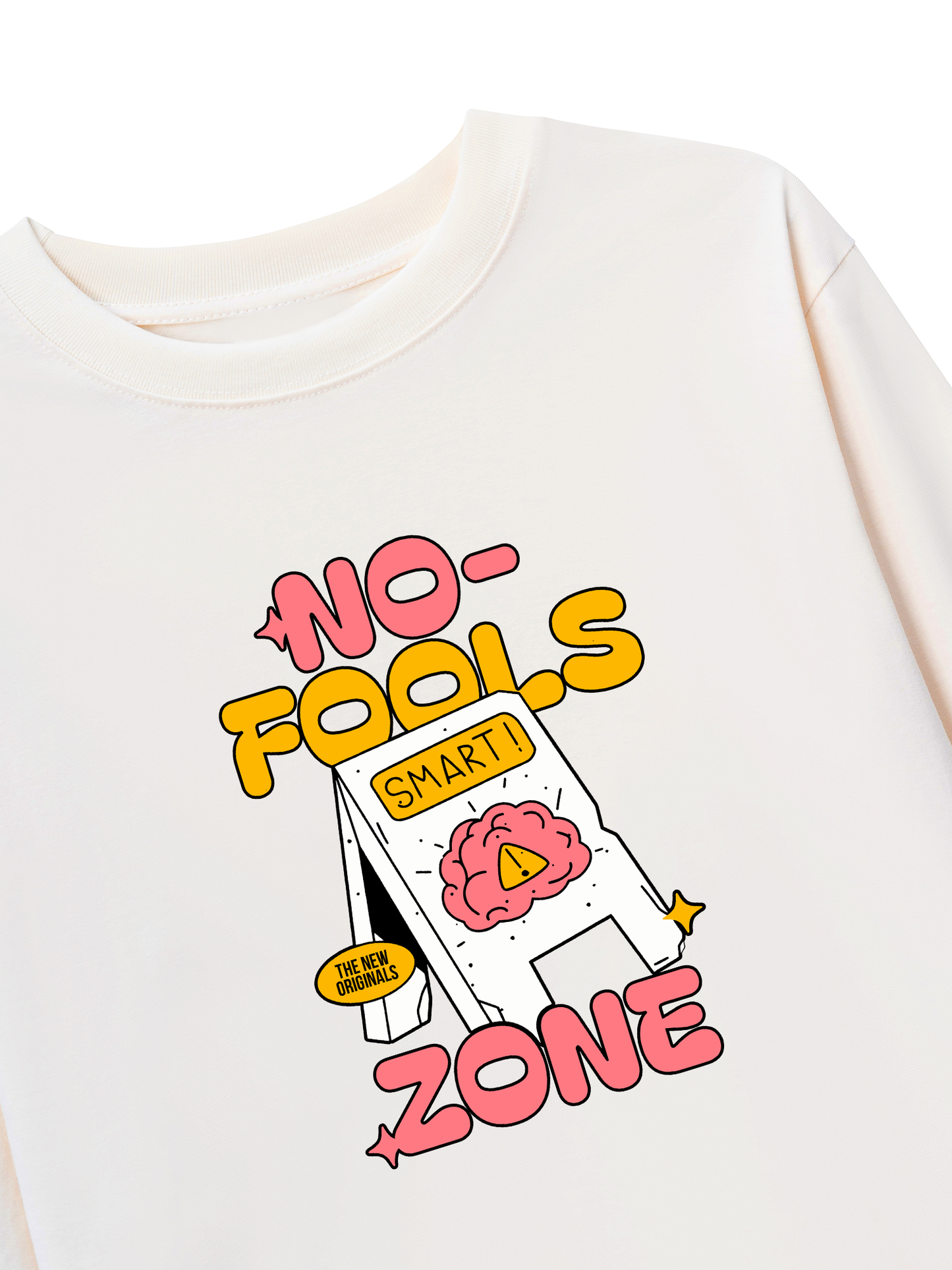 Áo Thun Dài Tay Be Bold No Fools Zone
