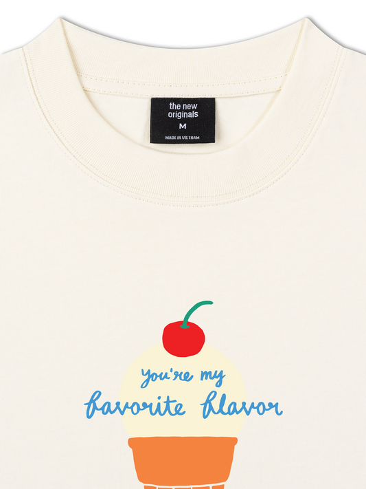 Áo Thun Relaxed Fit You Are My Favorite Flavor