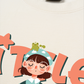 Áo Thun Relaxed Fit Little Cloud Girl