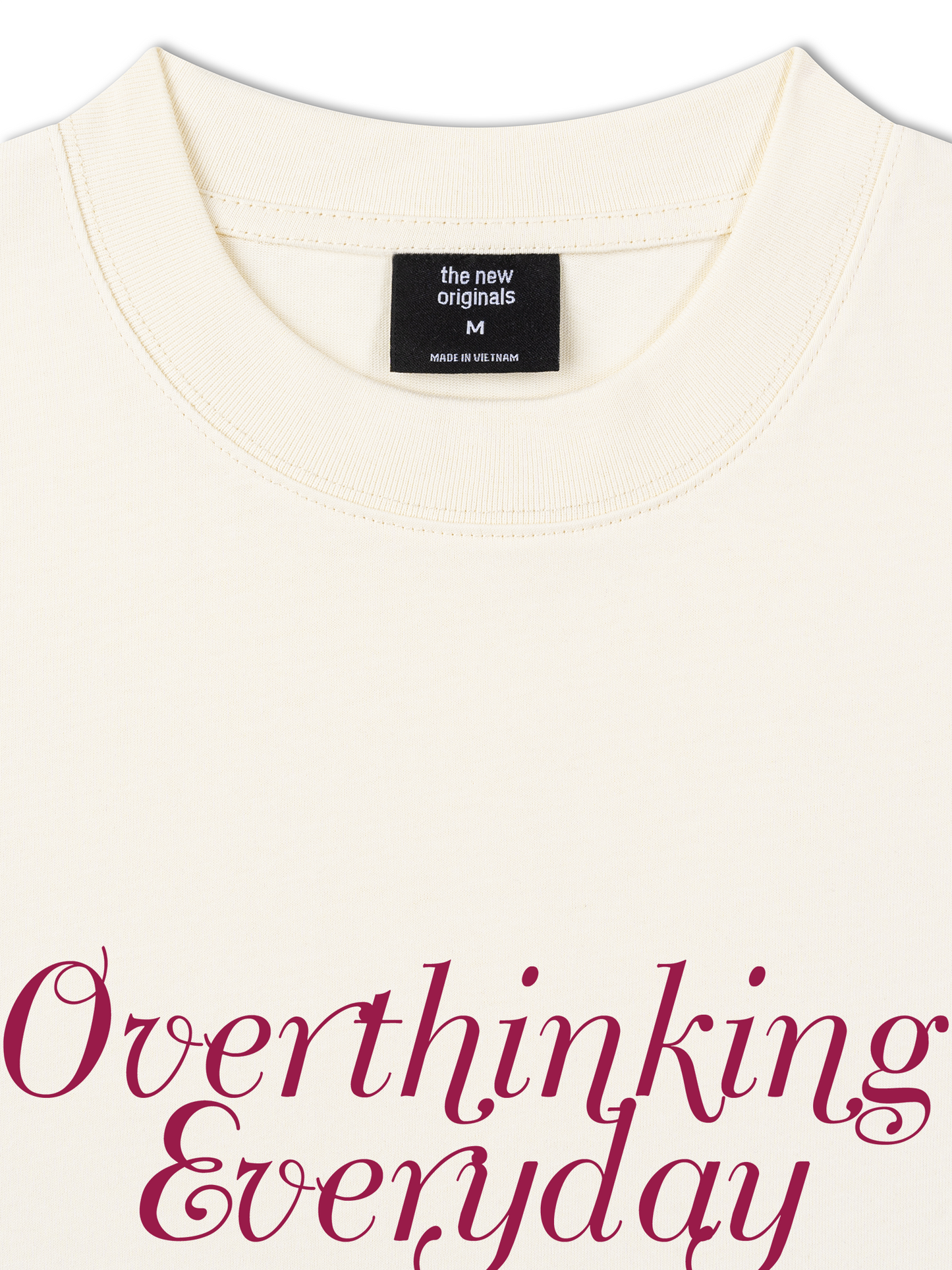 Áo Thun Relaxed Fit Overthinking Everyday