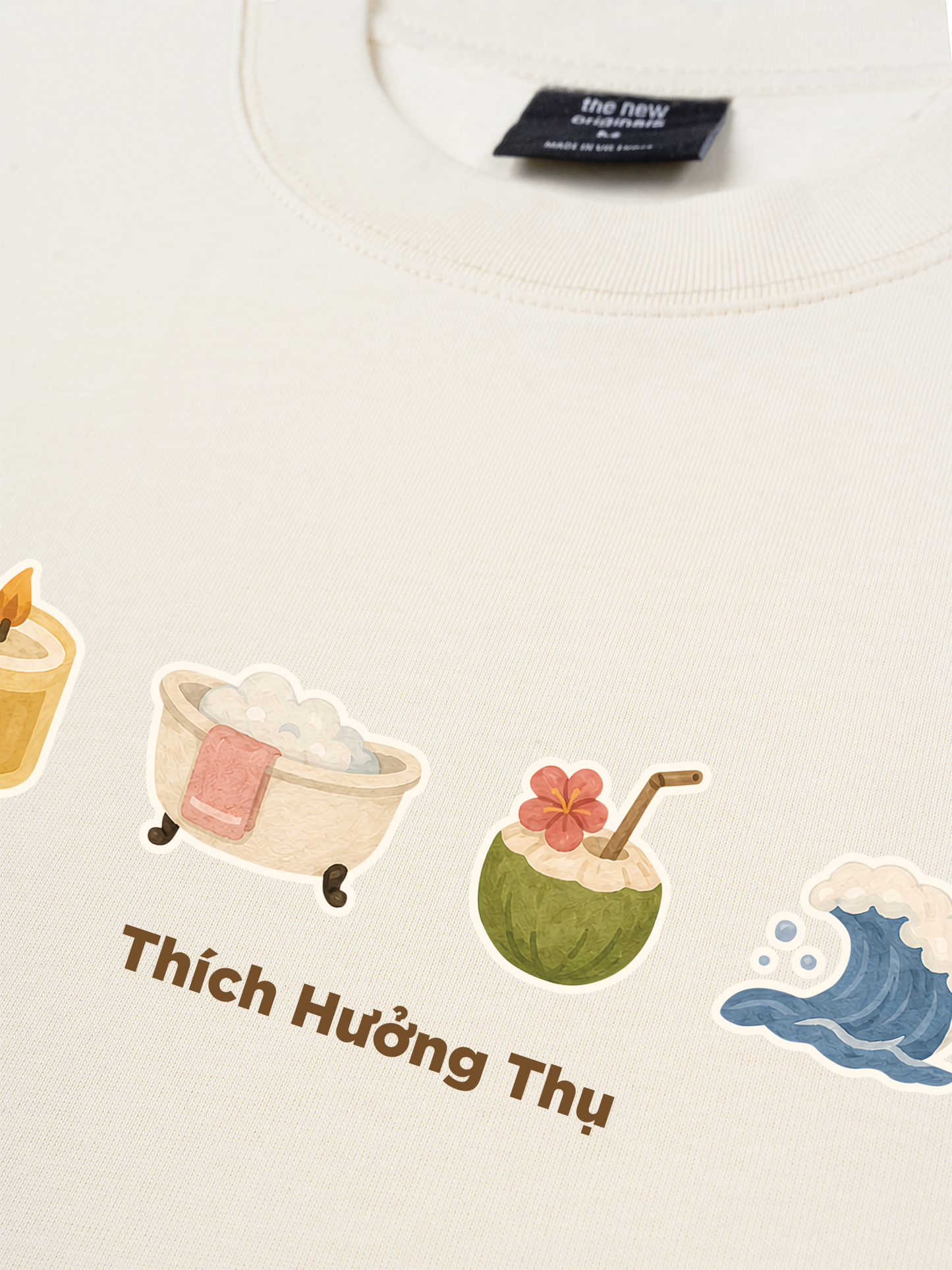 Áo Thun Relaxed Fit Thích Hưởng Thụ