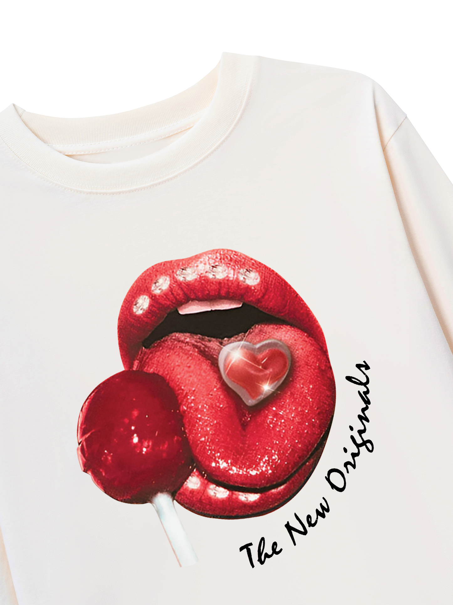Áo Thun Dài Tay Lips Lollipop
