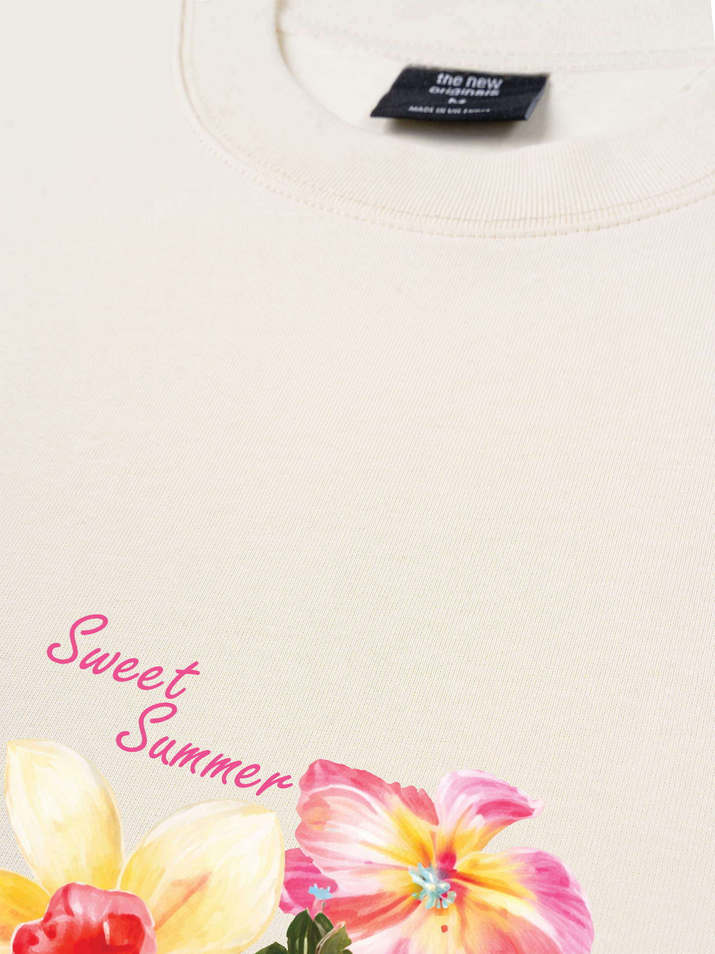 Áo Thun Relaxed Fit Summer Vibes Sweet Summer