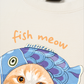 Áo Thun Relaxed Fit Fish Meow