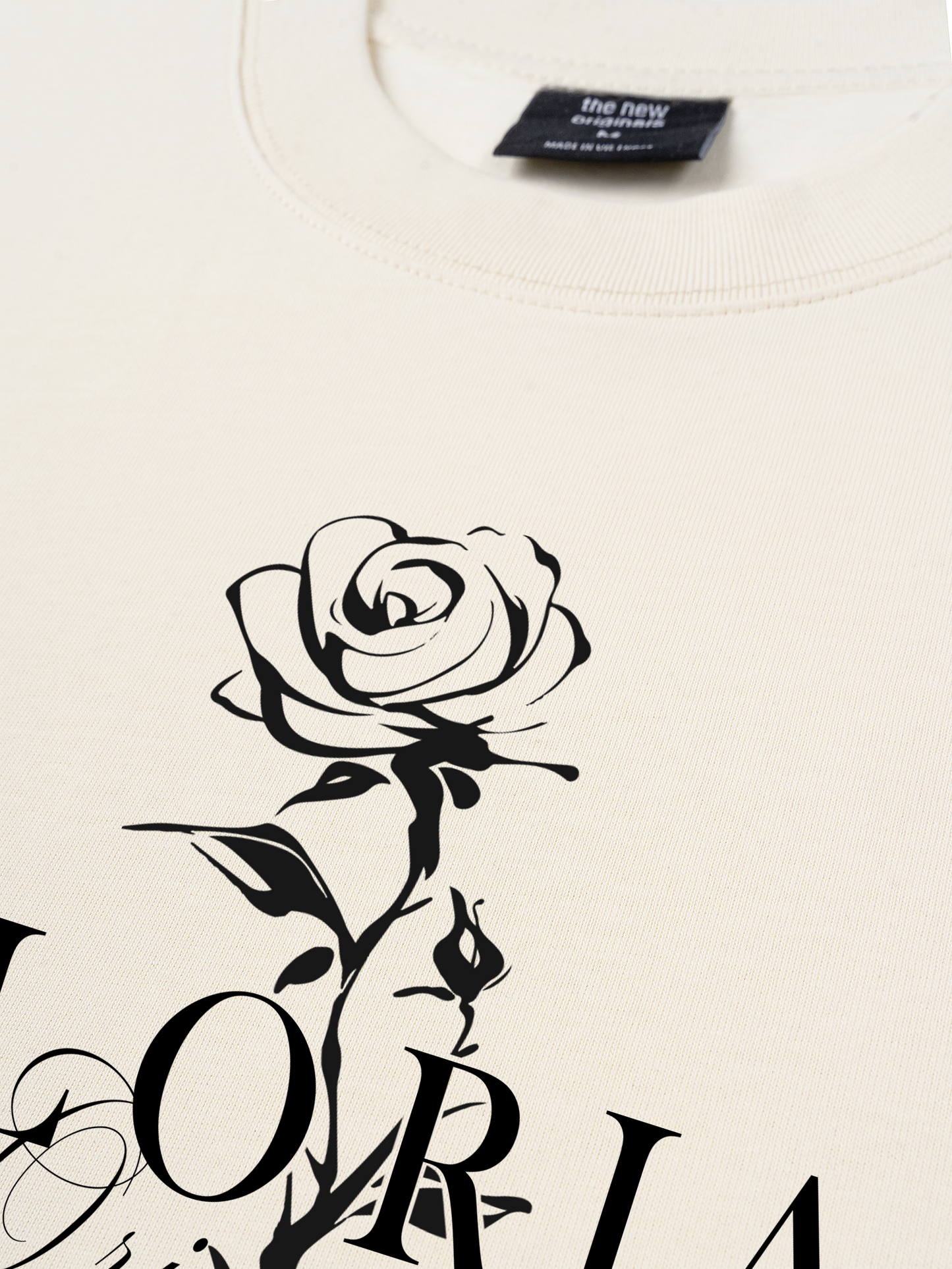 Áo Thun Relaxed Fit Old Money Floria