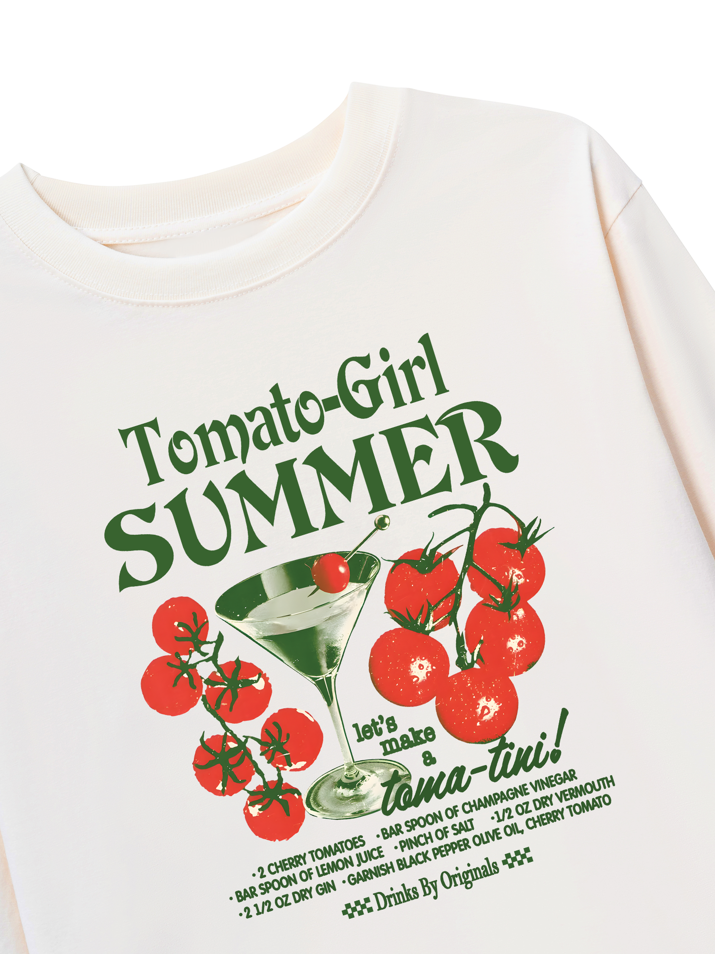 Áo Thun Dài Tay Summer Vibes Tomato Girl