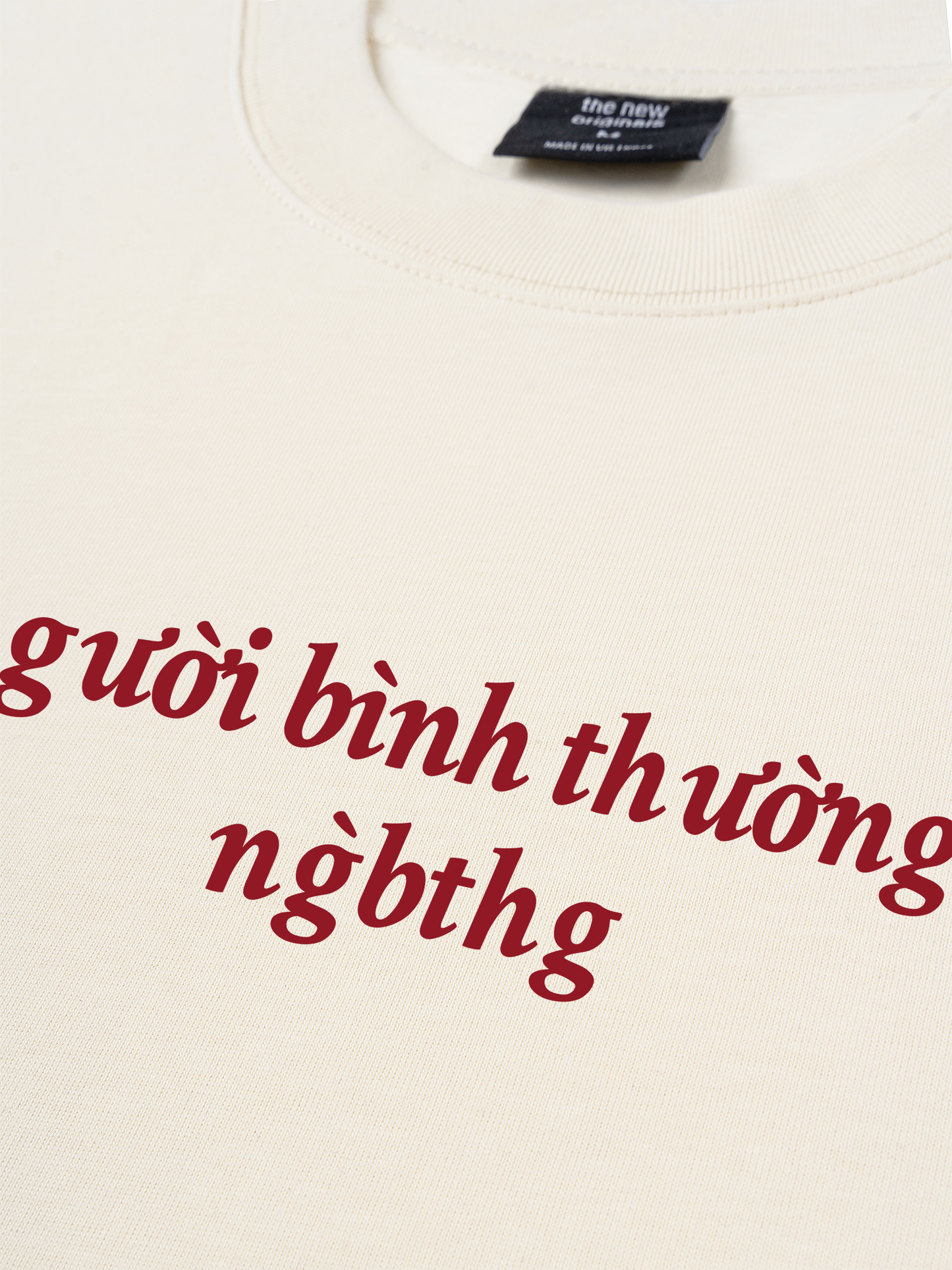 Áo Thun Relaxed Fit Người Bình Thường