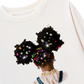 Áo Thun Dài Tay Colorful Diamond Hairpin Afro Girl