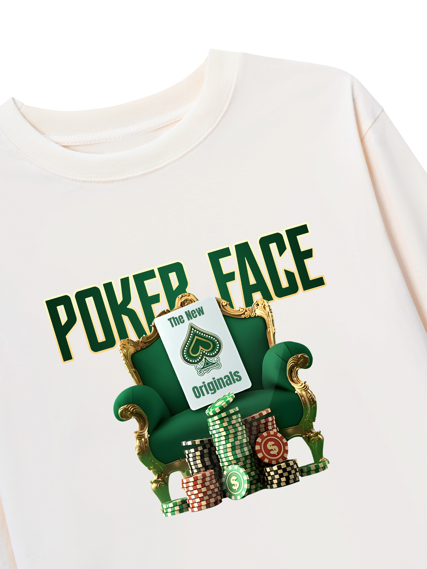 Áo Thun Dài Tay Lucky Poker Face