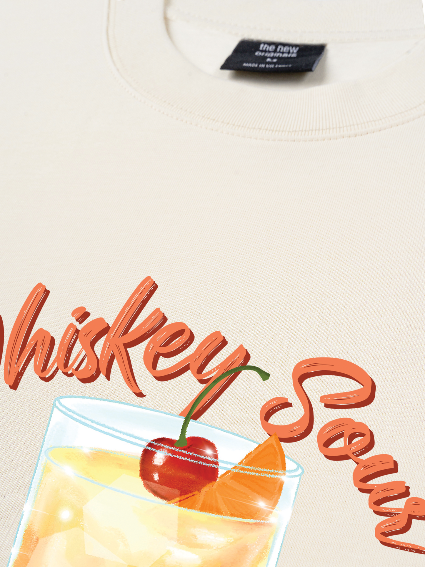 Áo Thun Relaxed Fit Whiskey Sour