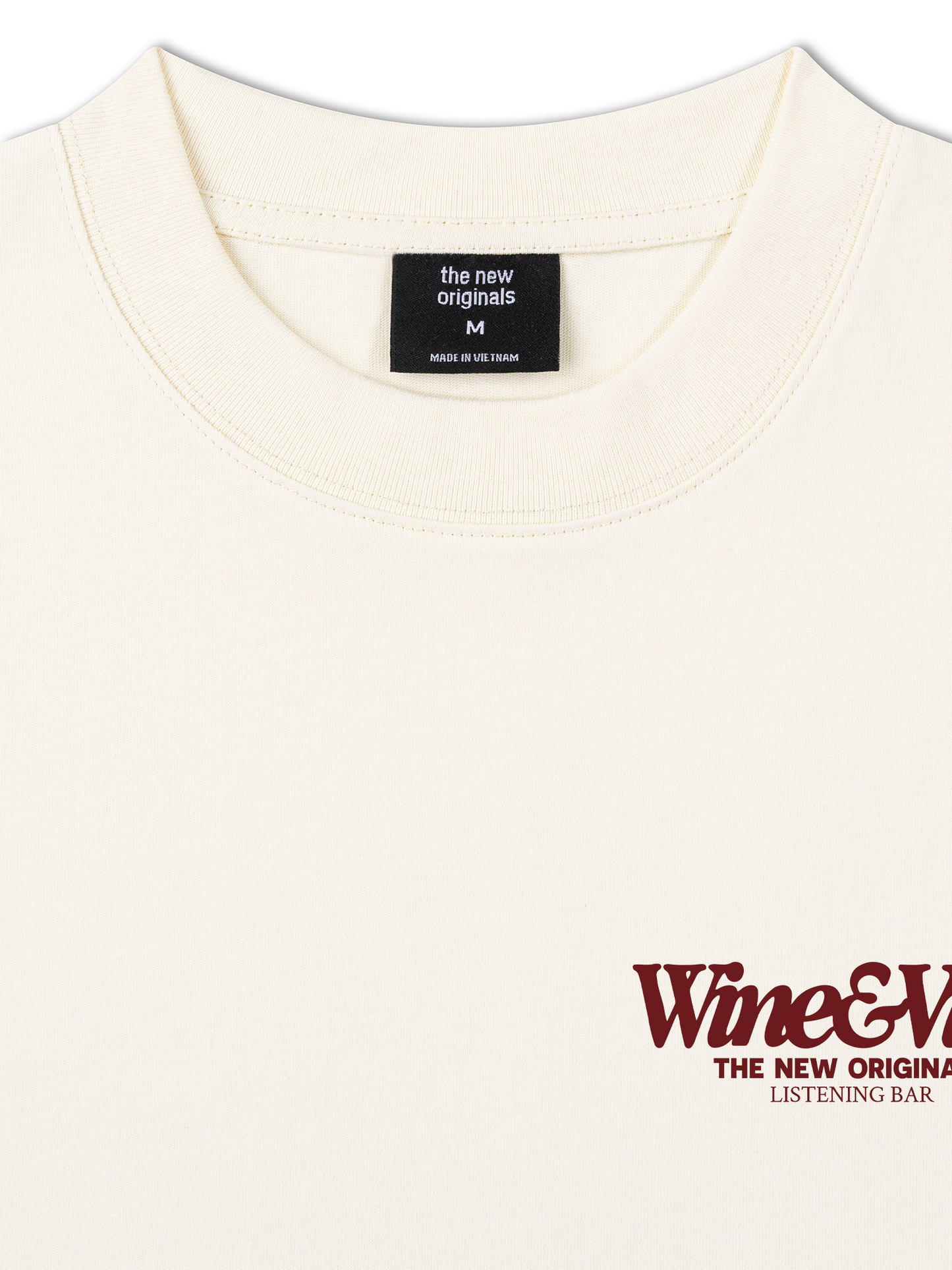 Áo Thun Relaxed Fit Wine & Vibe