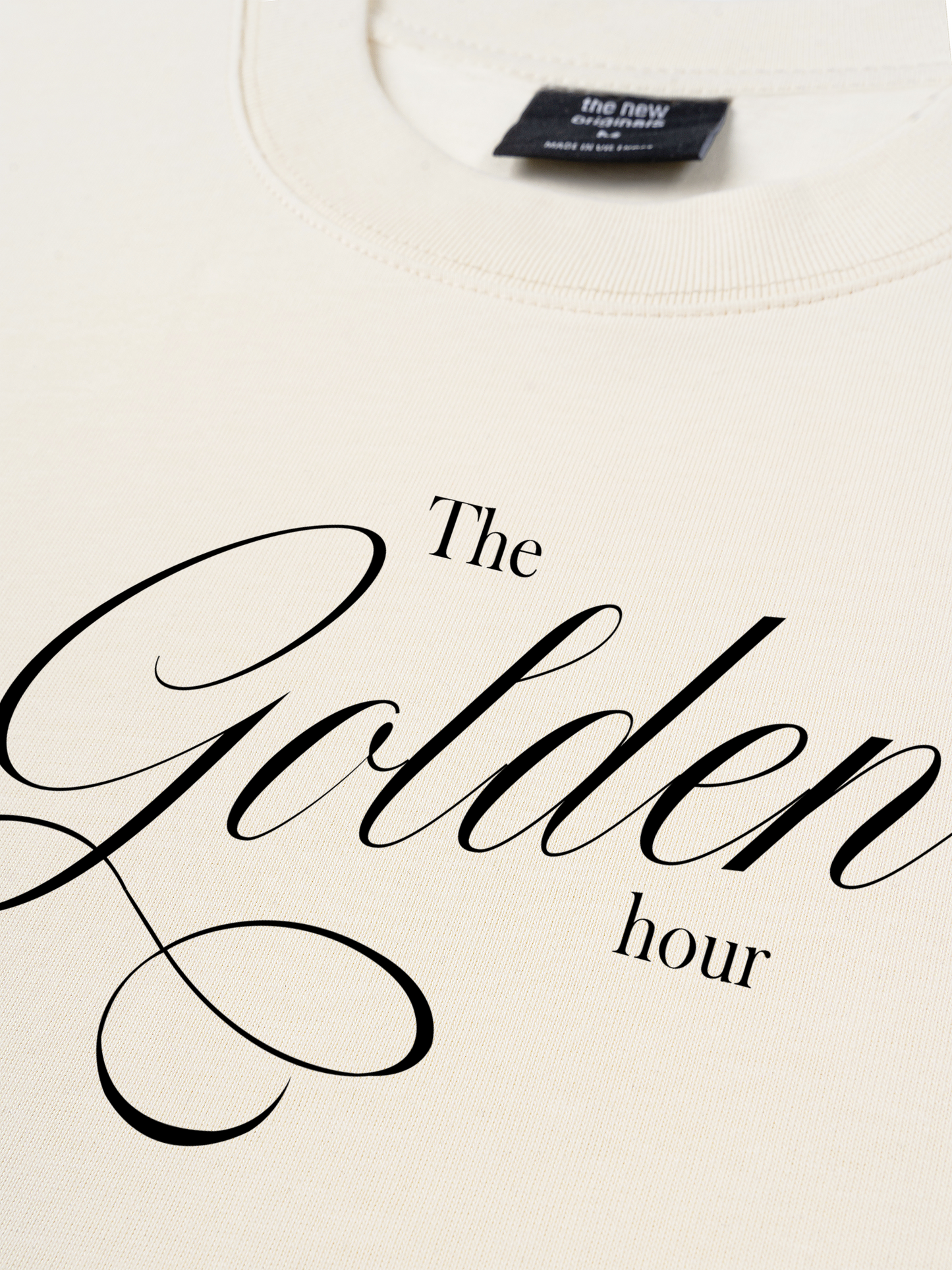 Áo Thun Relaxed Fit Old Money The Golden Hour