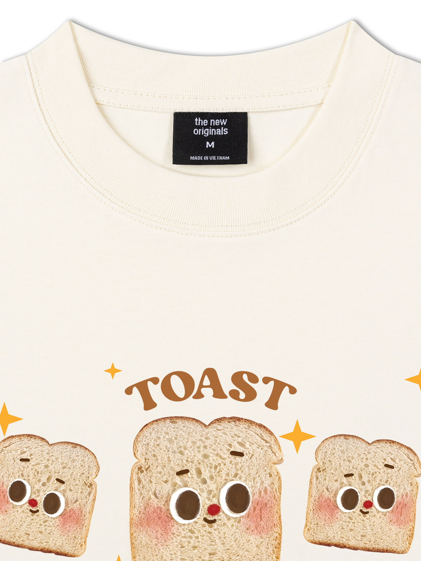 Áo Thun Relaxed Fit Sweet Pastry Toast