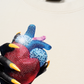 Áo Thun Relaxed Fit Handheld colorful rhinestone art heart