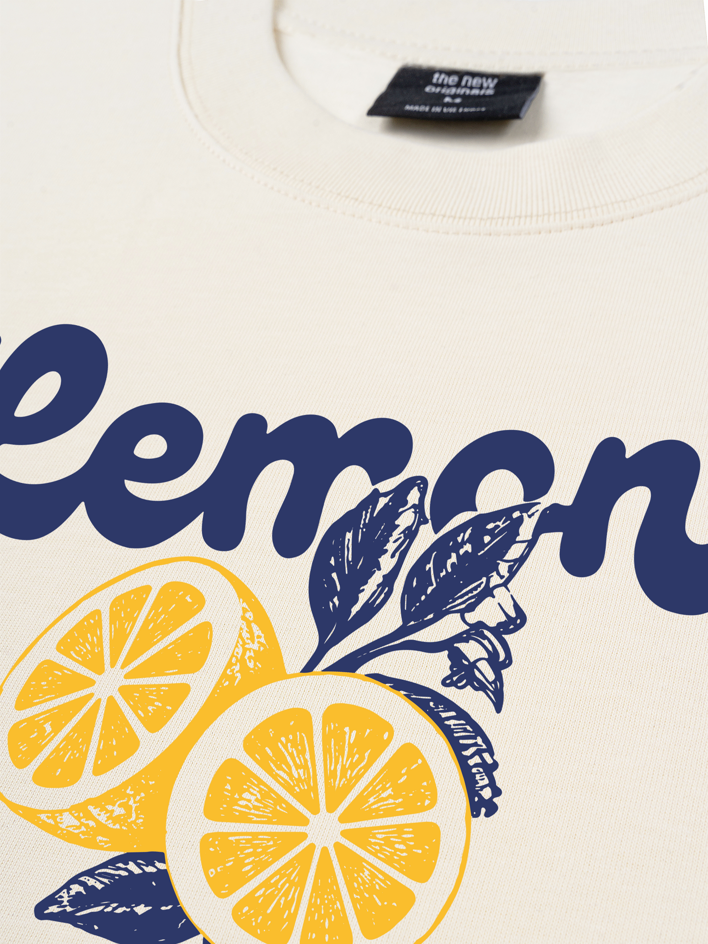 Áo Thun Relaxed Fit Lemon Fresh Fruit