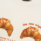 Áo Thun Relaxed Fit Croissant Quote