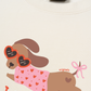 Áo Thun Relaxed Fit Animal Mood I Woof You