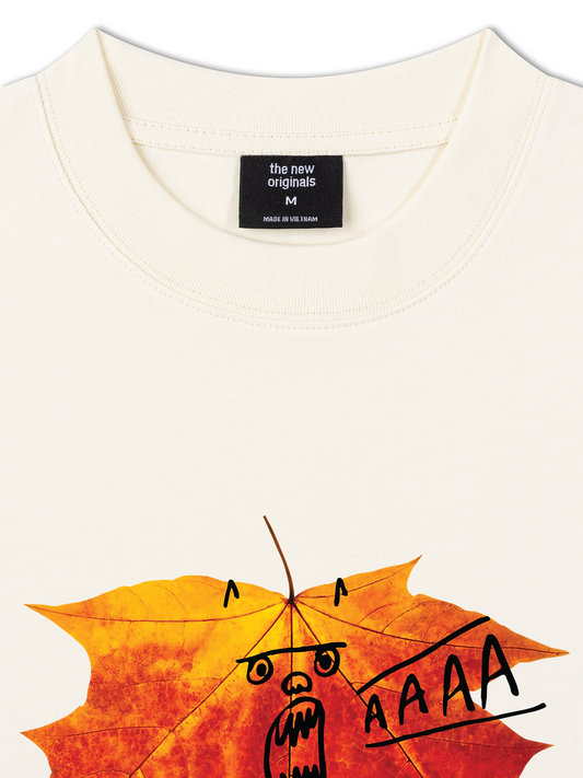 Áo Thun Relaxed Fit Autumn Vibes Maple Leaf