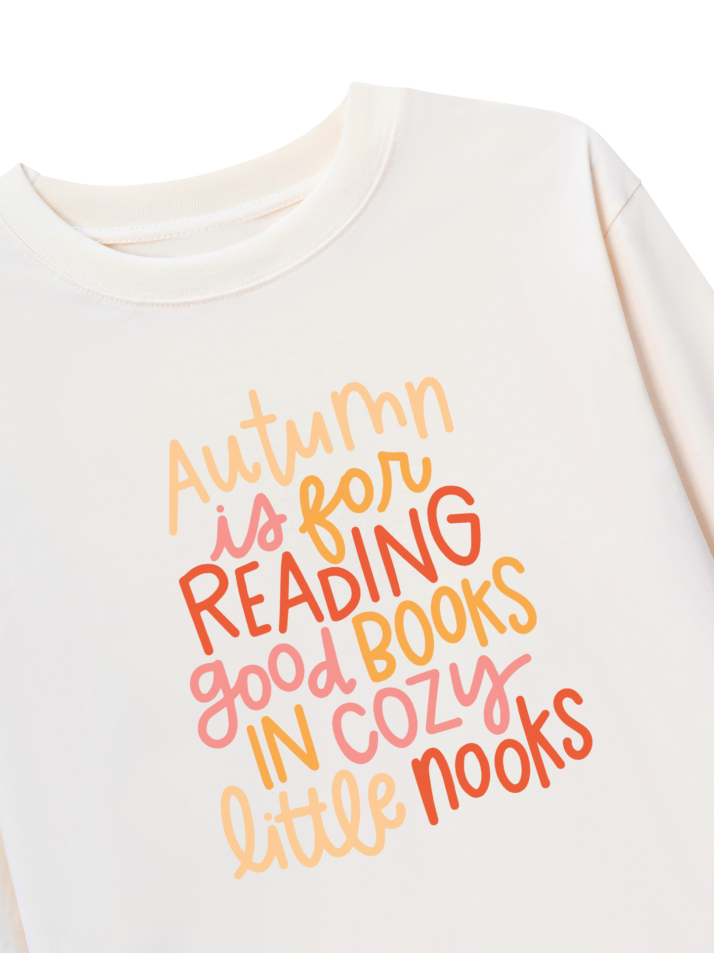 Áo Thun Dài Tay Autumn is For Reading Good Books