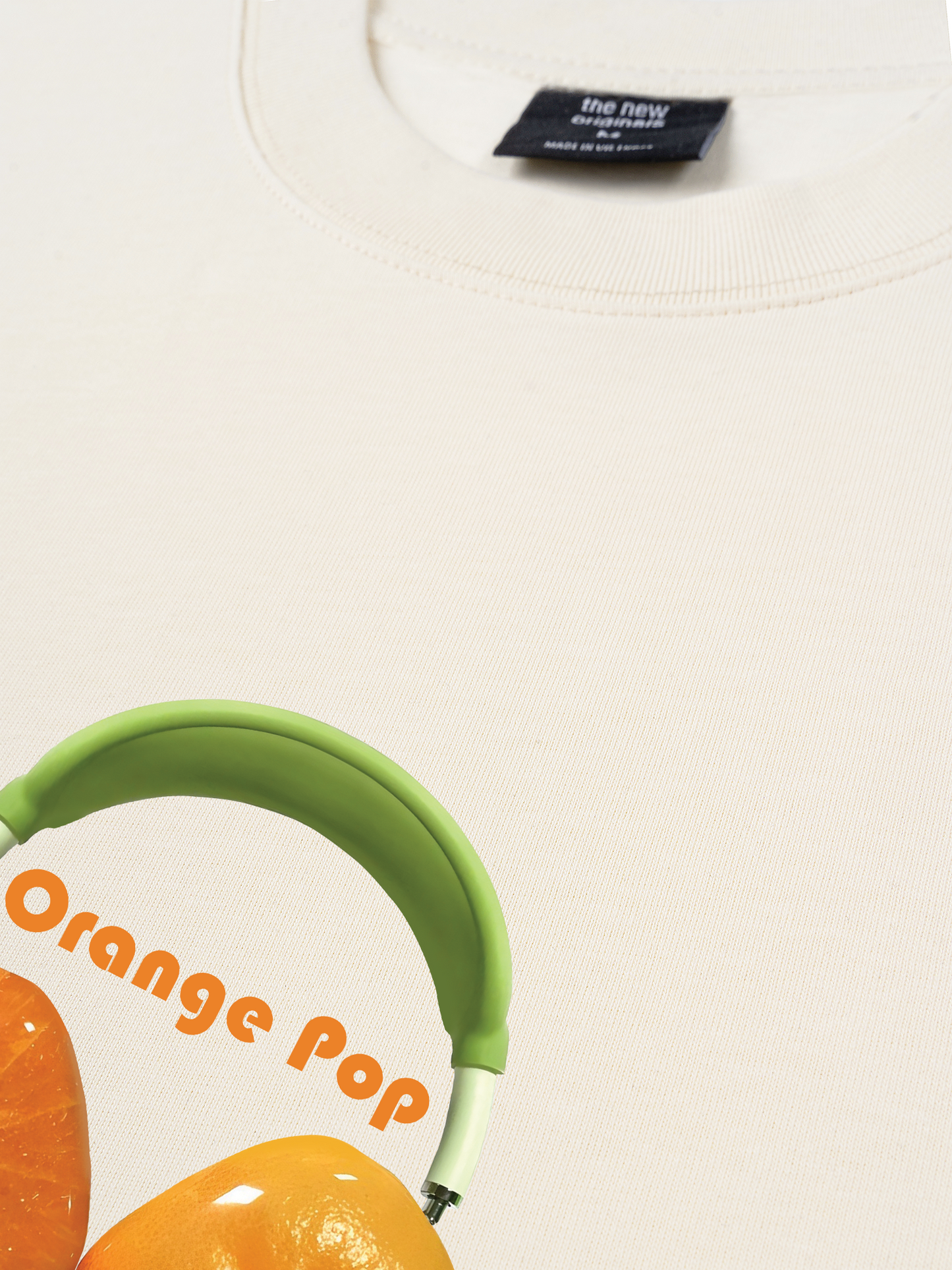 Áo Thun Relaxed Fit Summer Vibes Orange