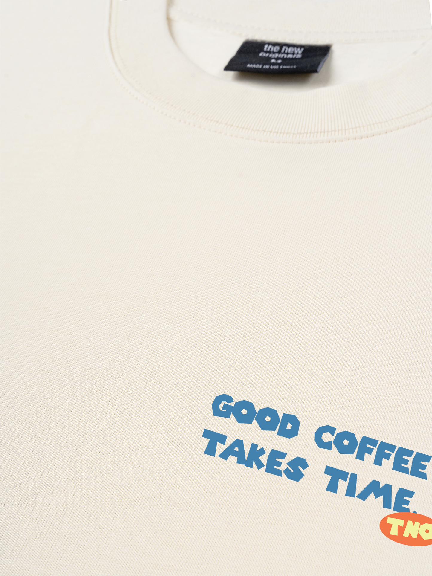 Áo Thun Relaxed Fit Good Coffee Take Time