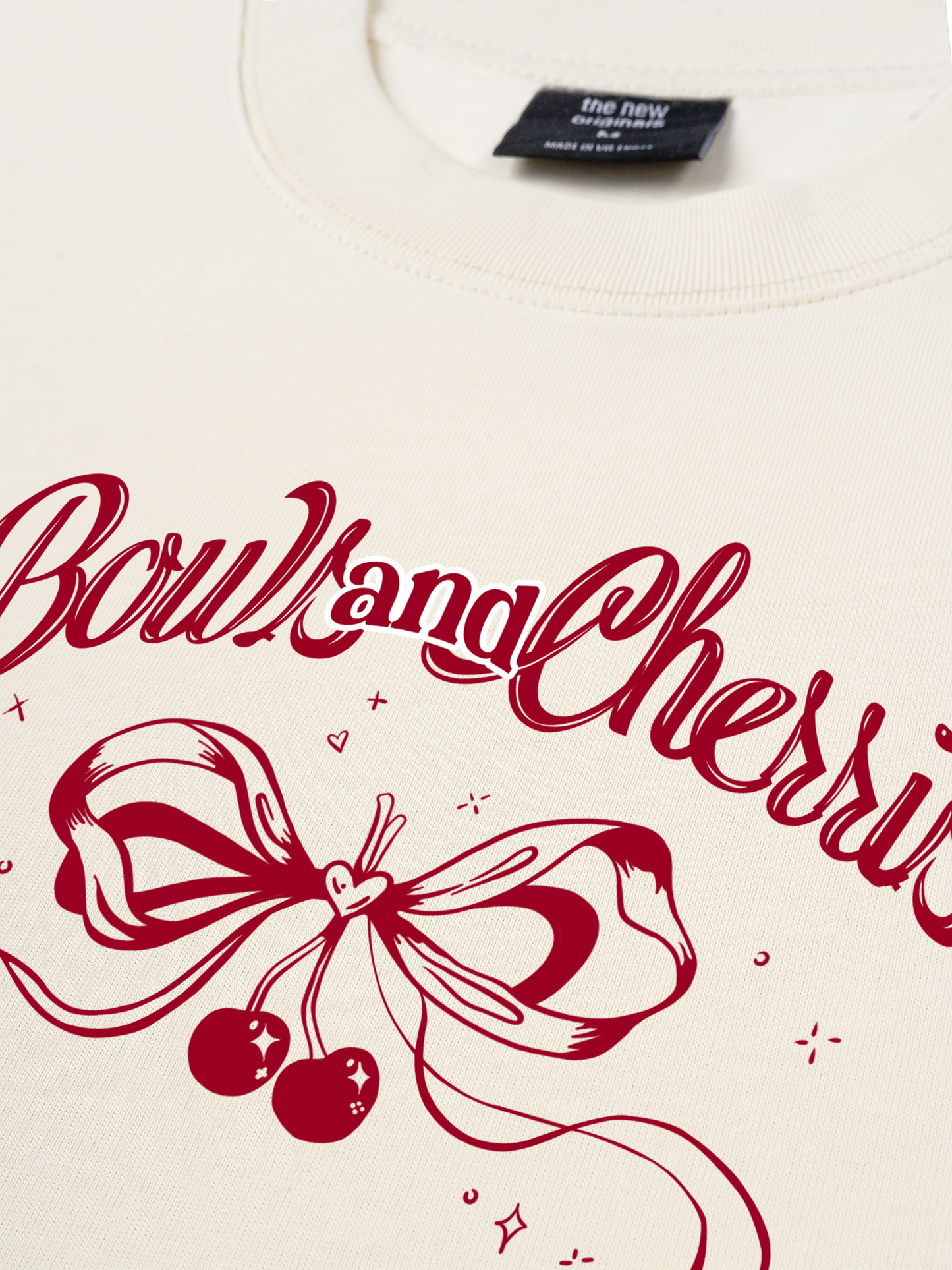 Áo Thun Relaxed Fit Daily Cuties Bows And Cherries