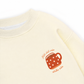 Áo Sweater Nỉ Hai Da Một Chút Cafe Nhiều Sữa