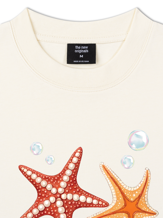 Áo Thun Relaxed Fit Ocean Orange StarFish