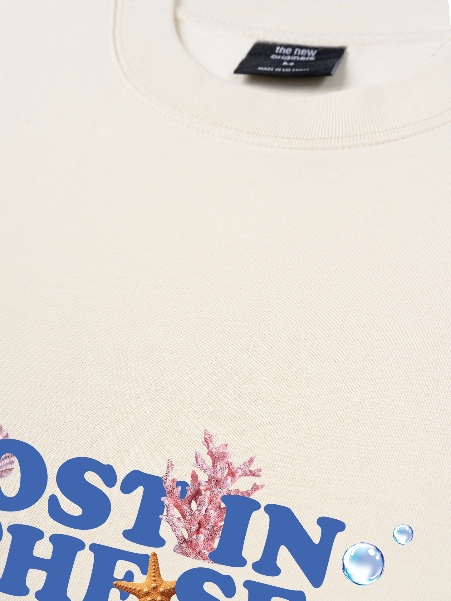 Áo Thun Relaxed Fit Summer Vibes Lost In The Sea