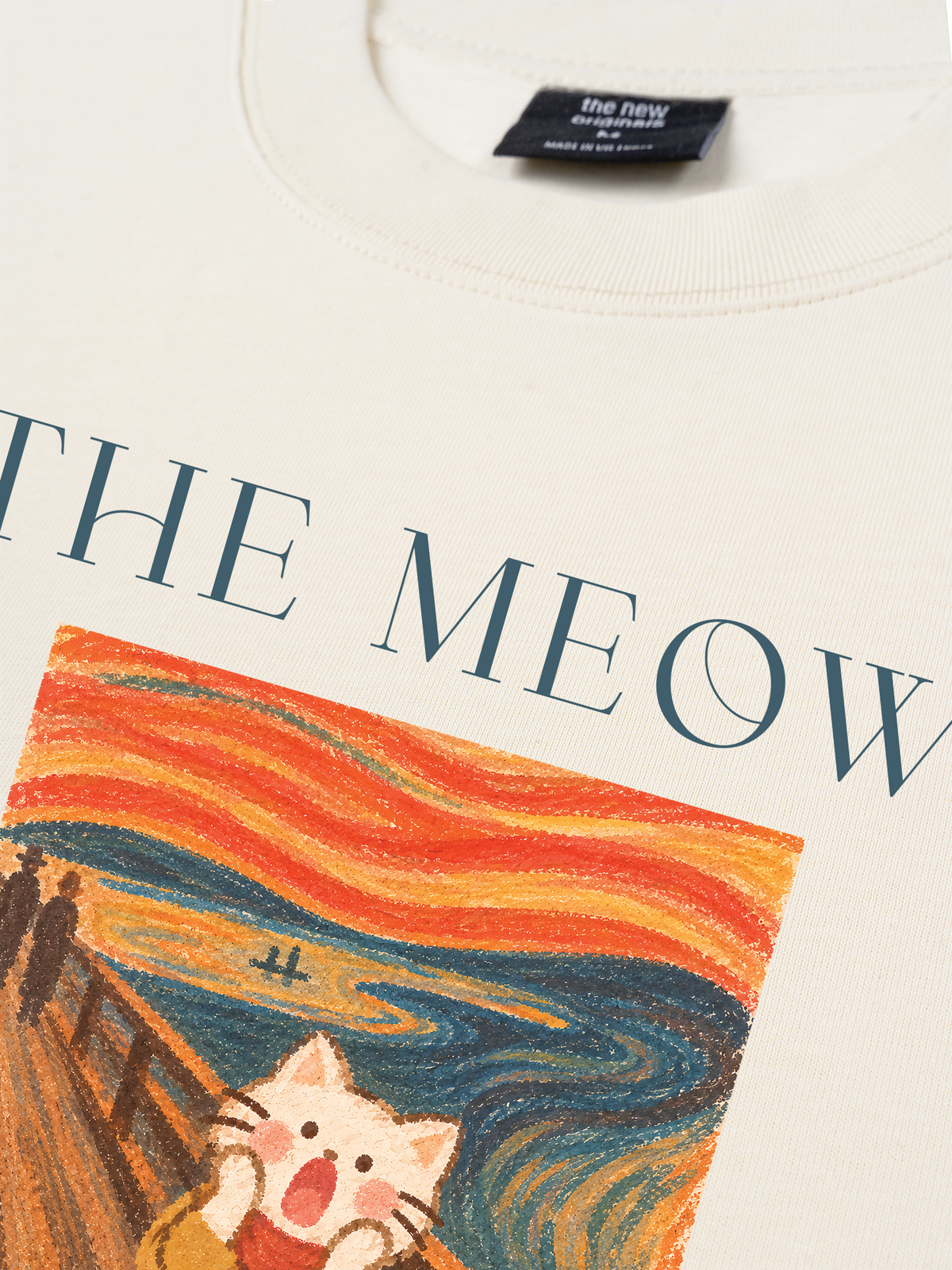 Áo Thun Relaxed Fit The Meow