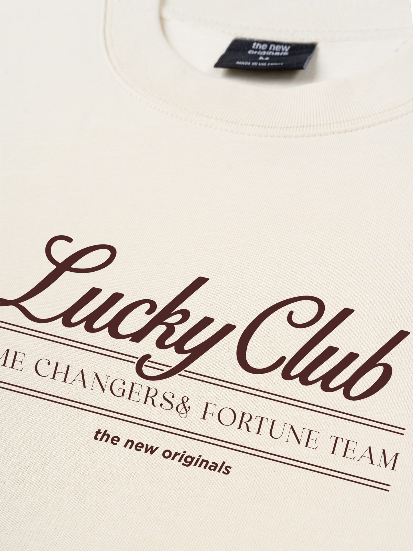 Áo Thun Relaxed Fit Lucky Club