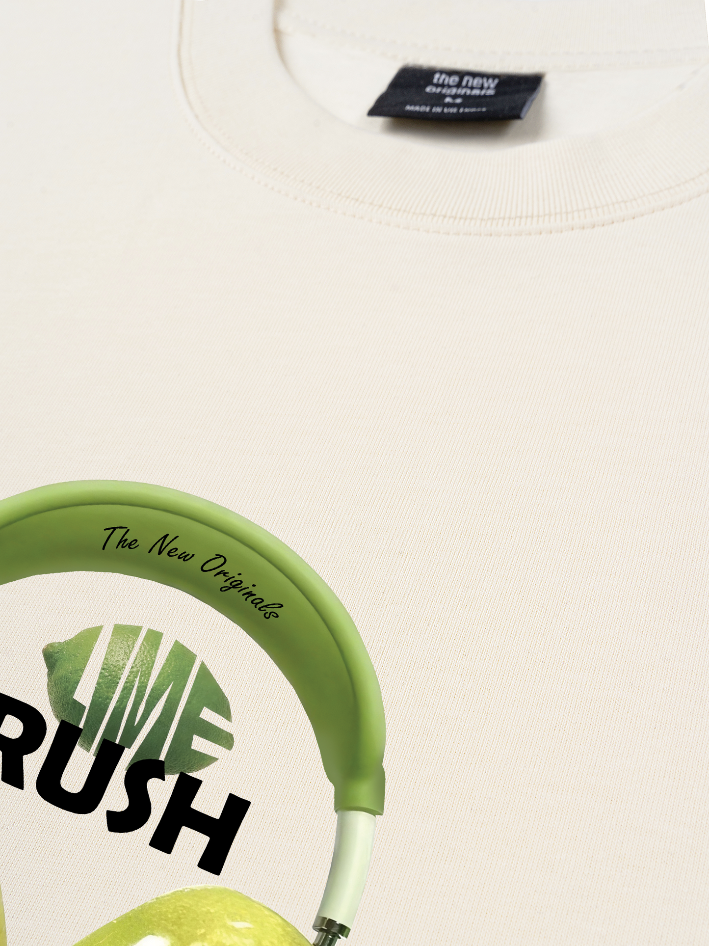 Áo Thun Relaxed Fit Summer Vibes Lime Rush
