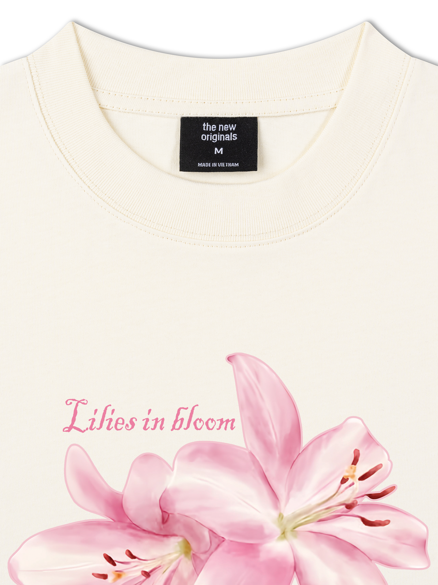 Áo Thun Relaxed Fit Lilies in Bloom