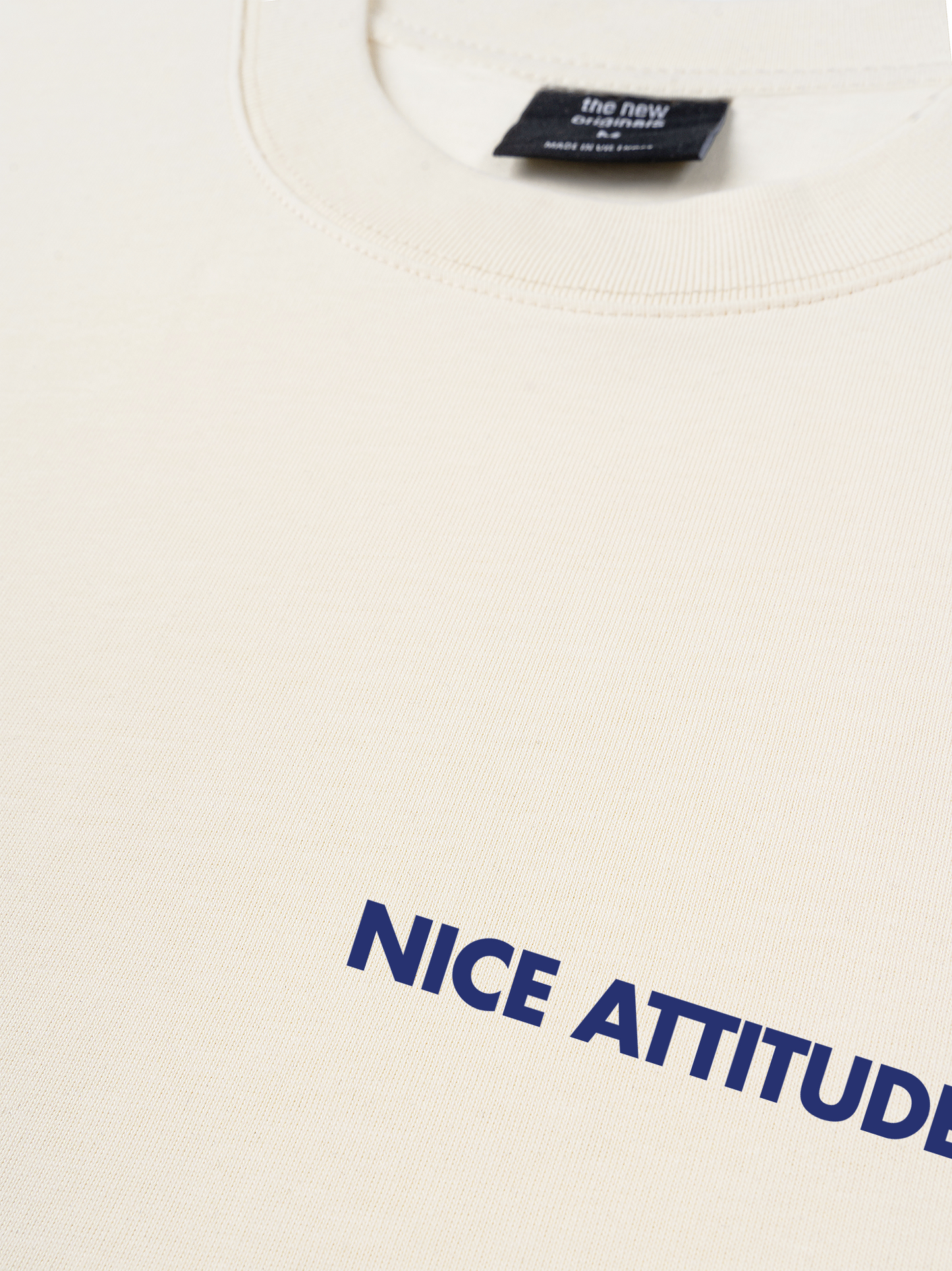 Áo Thun Relaxed Fit Nice Attitude Club